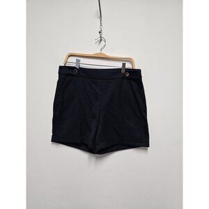 H&M City Shorts Size 12 Gold buttons